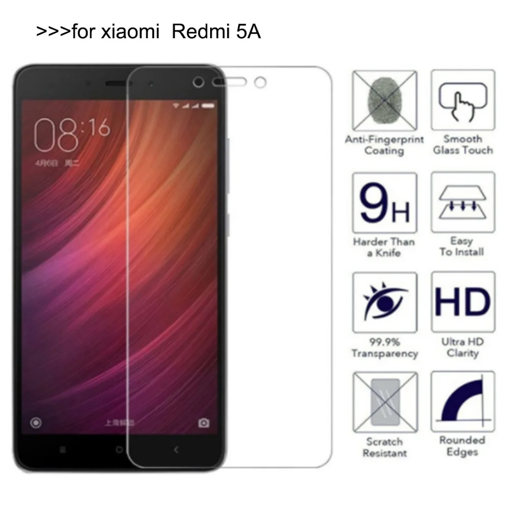Для Xiaomi RedMi 5A закаленное защитная пленка 2.5D Anti-explosion Экран протектор | Мобильные