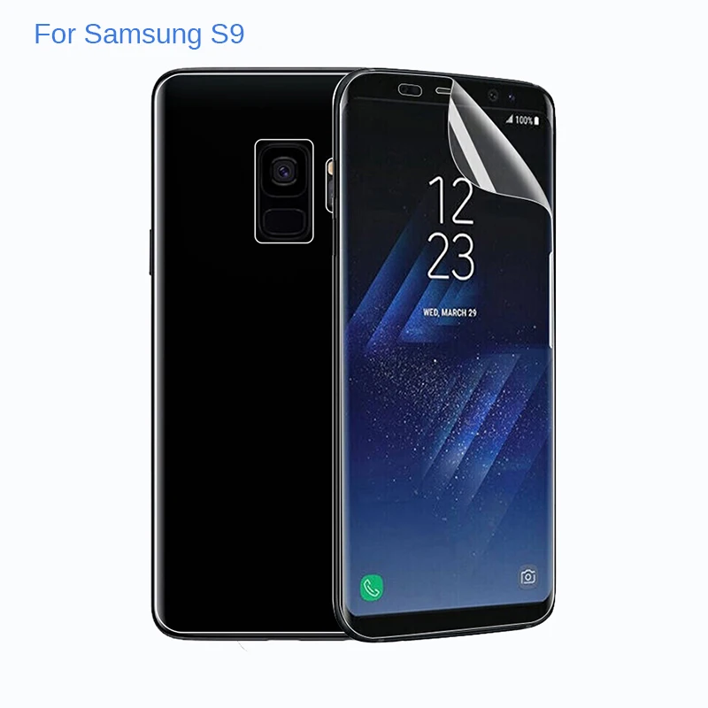 Защитная пленка Full HD против падения для samsung Galaxy S9, ультратонкое стекло, защитное для samsung S8, Note 8, S9, S8 Plus, мягкое домашнее животное