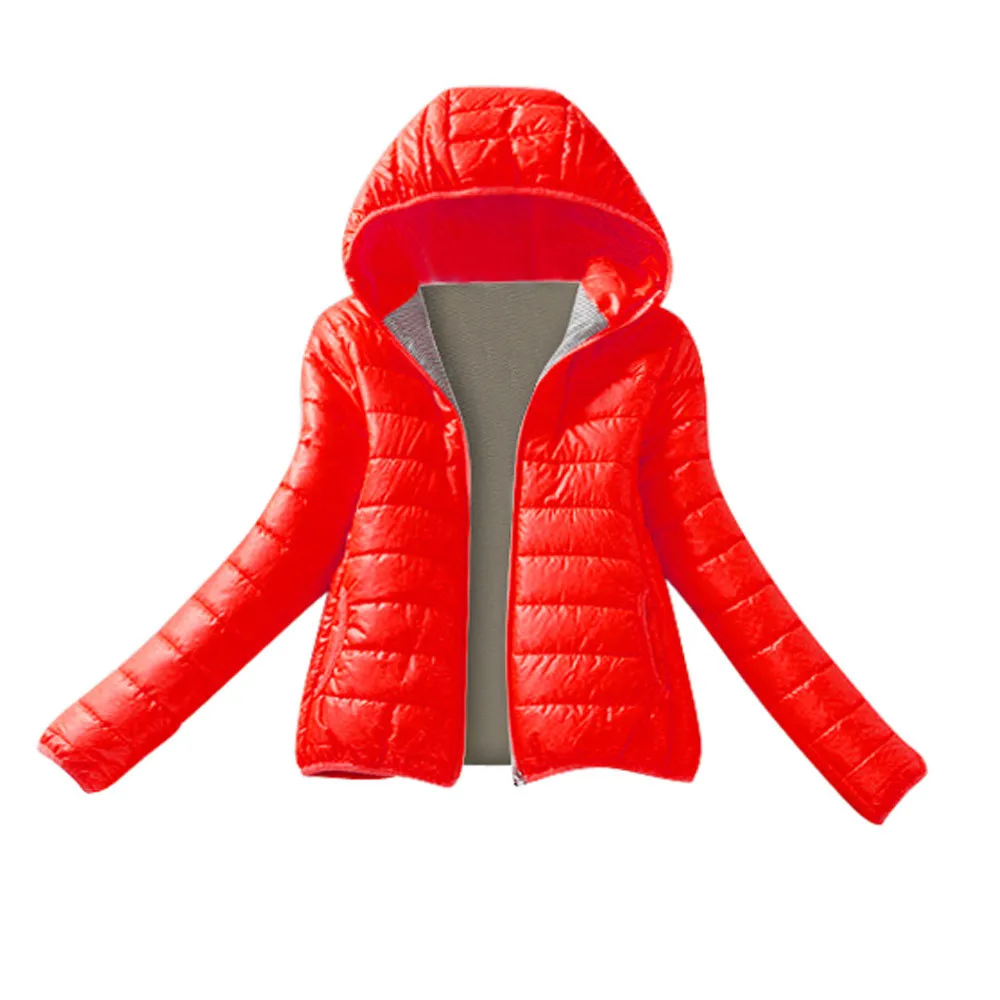 Women Winter Warm Coat Slim Hooded Zipper Jacket Overcoat Coat abrigos mujer invierno 2018 winter jacket women