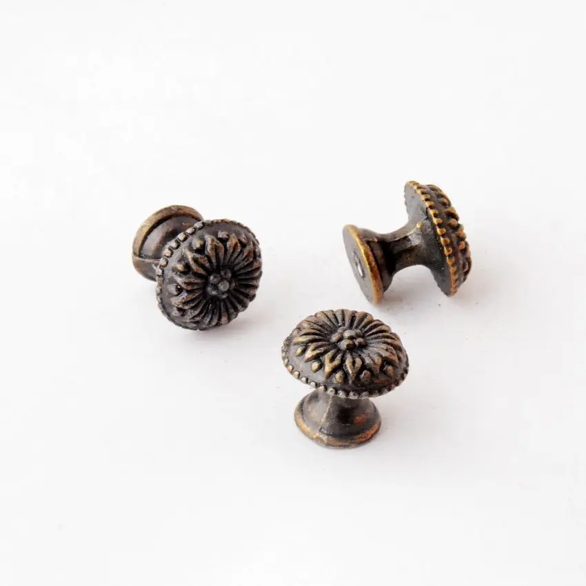 Free Shipping 8PCs Jewelry Wooden Box Pull Handle Dresser Drawer For