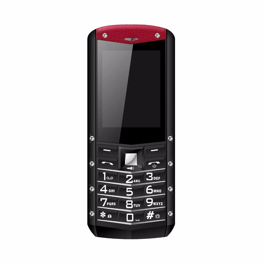 AGM M2 IP68 2G GSM функция разблокированный телефон Tri-proof 2,4 дюймов SC6531DA 32MB+ 32MB 0.3MP задняя камера 1970 мА батарея мобильного телефона