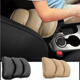 

Car-styling PU Leather Car Armrests Cover Pad Mats For Ford EDGE Explorer EXPEDITION EVOS START C-MAX S-MAX B-MAX