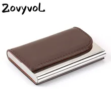 ZOVYVOL 2019 Business ID Credit Card Holder Big Capacity Name card wallet Bank Card Package Solid Steel Card Box Case women men ZOVYVOL 2019 Business ID Credit Card Holder Big Capacity Name card wallet Bank Card Package Solid Steel Card Box Case women men
