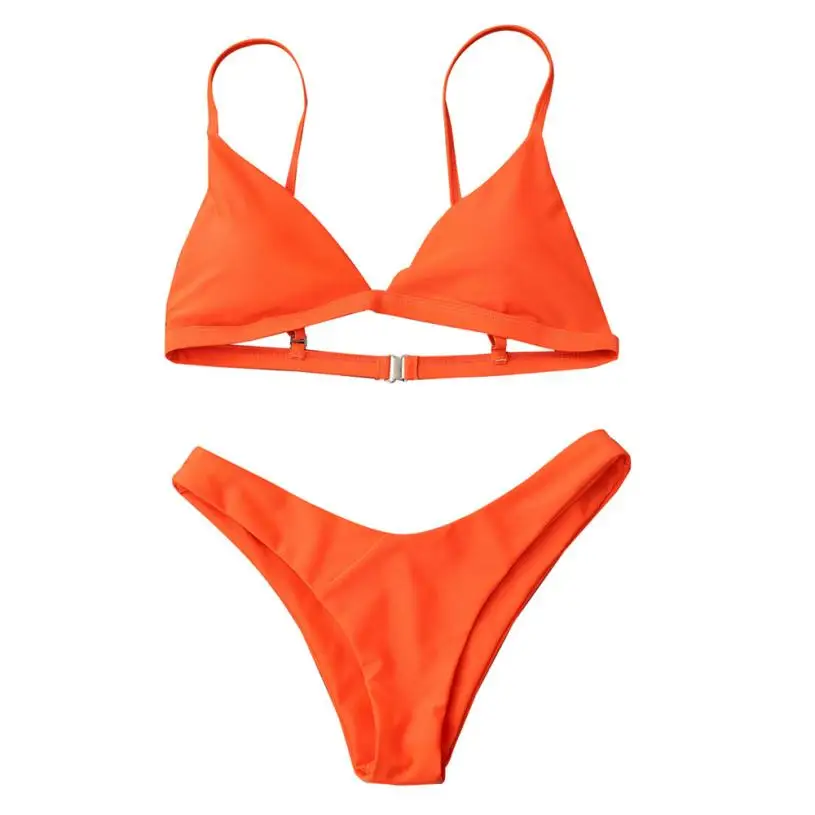 

JAYCOSIN 2018 Swimsuit Women Sexy Ladies Push-Up Padded Beach Bra Set Casual Womens Swimsuits s drop m14