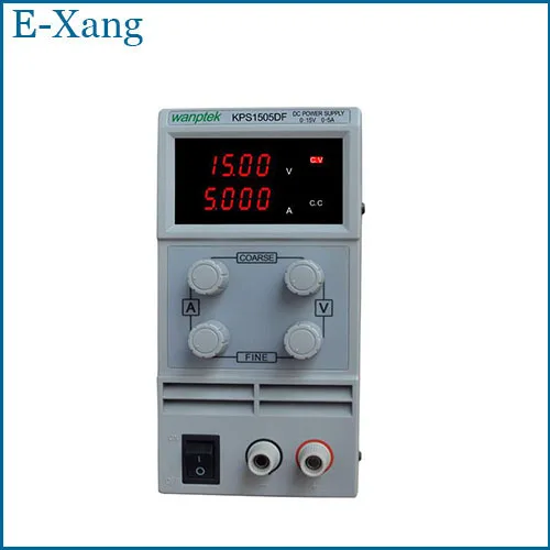 Высокое качество KPS1505DF 15V5A 110 V-230 V 0 1 V/0.001A ЕС светодиодный цифровой Регулируемый