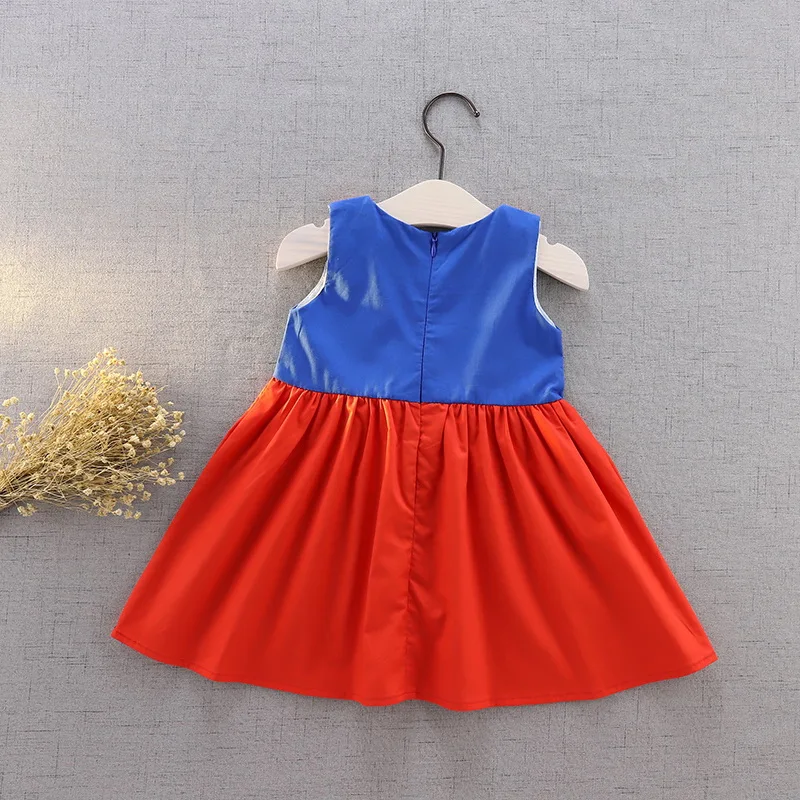 94-48-Cartoon Kids Princess Dresses for Girl