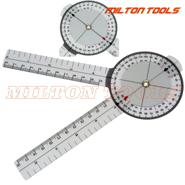 20pcs/lot Protractor Goniometer Pocket Axis Motion Range Tester Angle