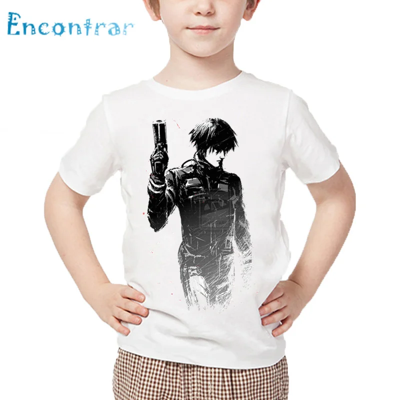 

Kids Japanese Manga Anime Blame Print T shirt Children Summer White Tops Boys and Girls Casual Funny T-shirt,HKP4386