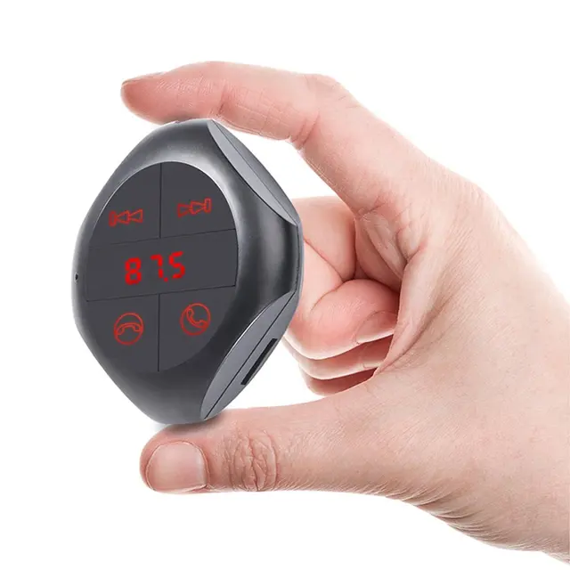 FORNORM Bluetooth MP3 Player Magnetic Handsfree Player USB Car Kit LCD FM Transmitter