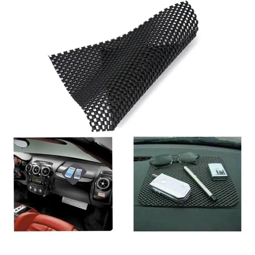 CARPRIE Car Non Slip Dashboard Mat Key Pads Holder 19.7*16.5cm Flexible