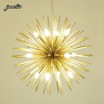 

Personality design Modern Light Chandelier For Living Room Gold Decoration Hanging Luminaire E14 Light Vintage Style Lamp