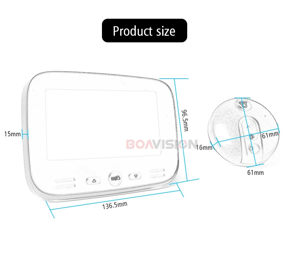 11 SD Card Video Door phone