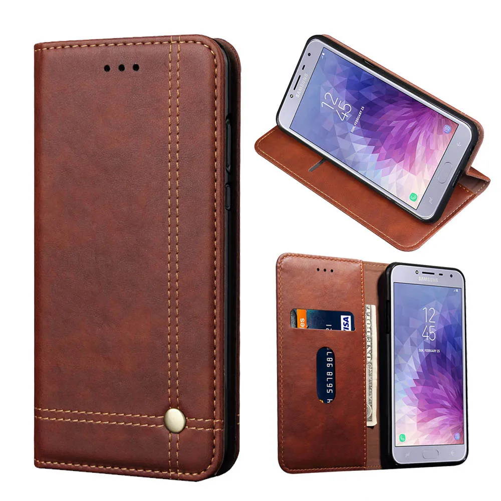 Luxury Phone Cases For Samsung Galaxy J4 J6 2018 Case Cover With Card