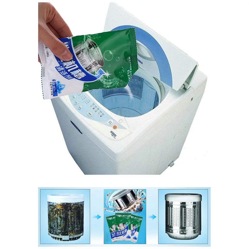 

2018Creative Environment Kitchen Washing Machine Tank Cleaner Agent Effective Decontamination Washing Machine Cleaning Agent Bag