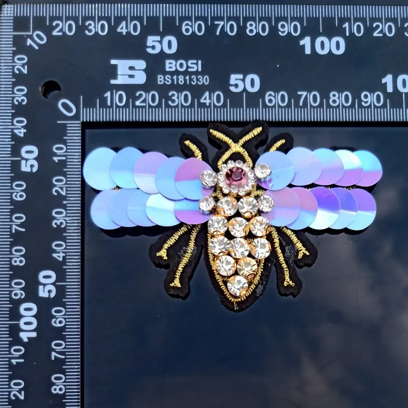 bee beaded patches for clothes 6