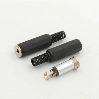 

20pcs 3.5mm Jack Stereo Plastic Audio Female Jack Plug Adapter Inline Socket Solder Connector