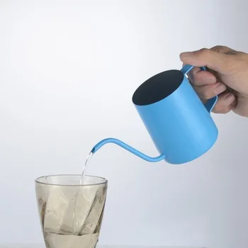 

Home Hand-washing Pot Coffee Hanging Ear Pot Stainless Steel Drip Drip Filter Fine Mouth Mouthpiece 2