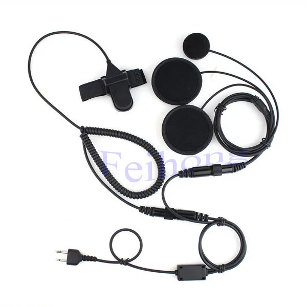 Новый Профессиональный мотоциклетный шлем PTT гарнитура наушники для ICOM F3 F4 F10 F20