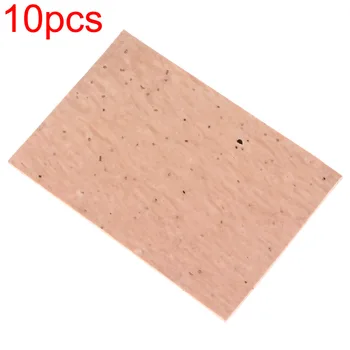 

10pcs Generic Natural Sax Saxophone Neck Cork Sheet for Soprano / Tenor / Alto Saxophone Musical Instruments Parts Accessories