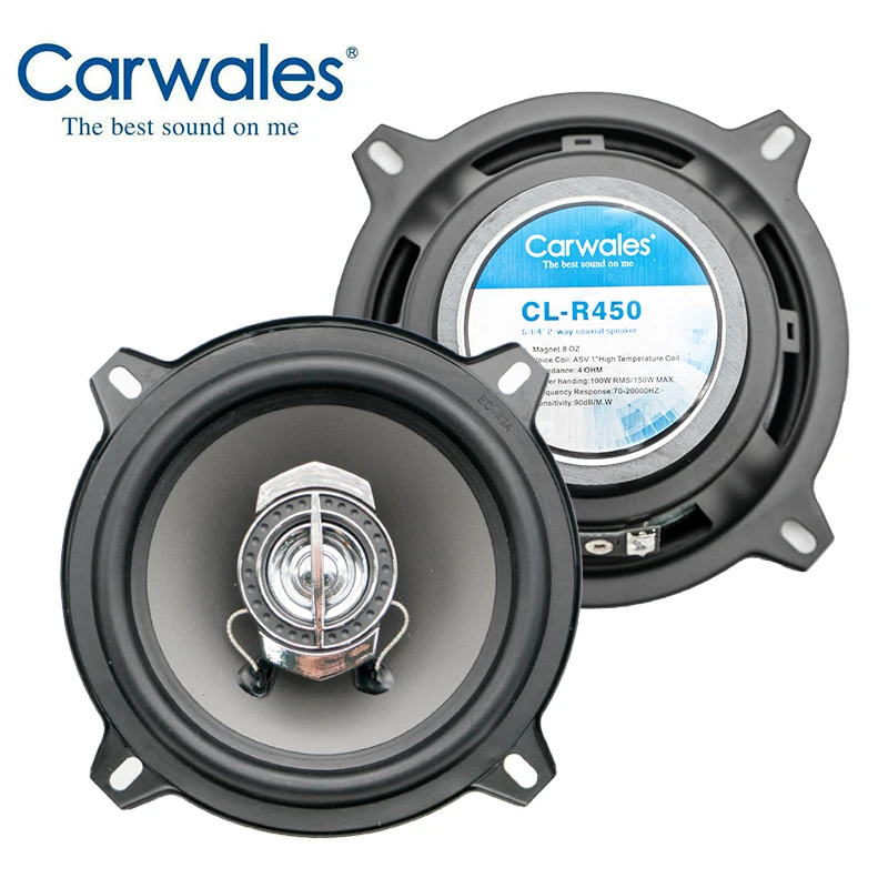 

2pcs 5 Inch 150W 2 Way Auto Car Coaxial Horn Hifi Loud Speaker Full Frequency Automobile Stereo Audio Sound Music Loudspeaker