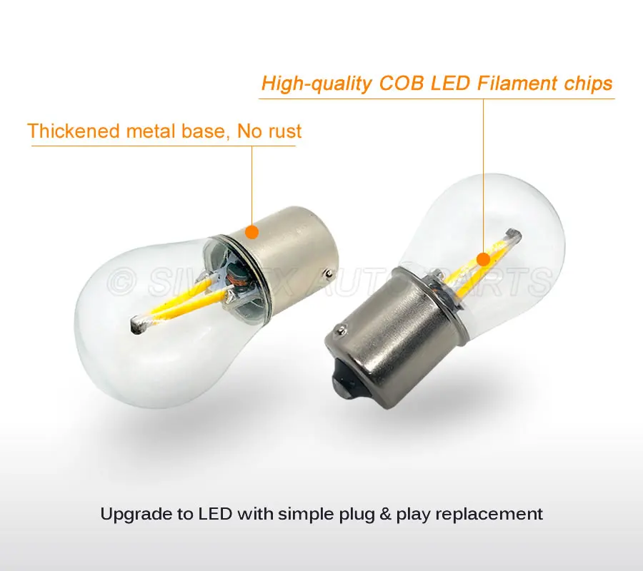 1 Pcs 1156 BA15S / 1157 BAY15D BAU15S Auto Car LED 2 COB Filament Reverse Light Parking Tail Blub White Warm White Blue Red 12V 1 Pcs 1156 BA15S / 1157 BAY15D BAU15S Auto Car LED 2 COB Filament Reverse Light Parking Tail Blub White Warm White Blue Red 12V