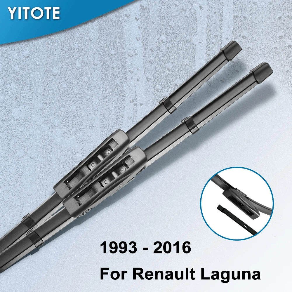 Щетки стеклоочистителя YITOTE для Renault Laguna Mk1 / Mk2/Mk3 подходят к крючкам/байонетным