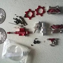 Передний гидравлический дисковый тормоз набор для 1/5 масштаб HPI KM Baja переднее колесо