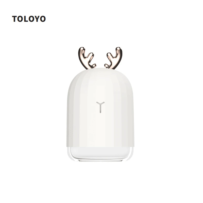

Cute Design Ultrasonic Humidifier USB Aromatherapy Air Purifier Air Moisturizing Bottle for Home Office Car with Timing Function