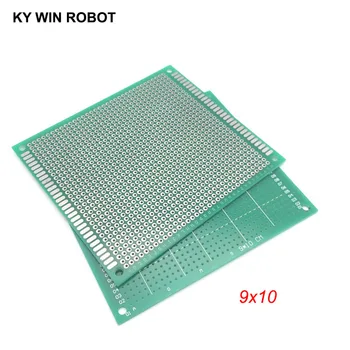 

1pcs 9x10cm 90x100 mm Single Side Prototype PCB Universal Printed Circuit Board Protoboard For Arduino