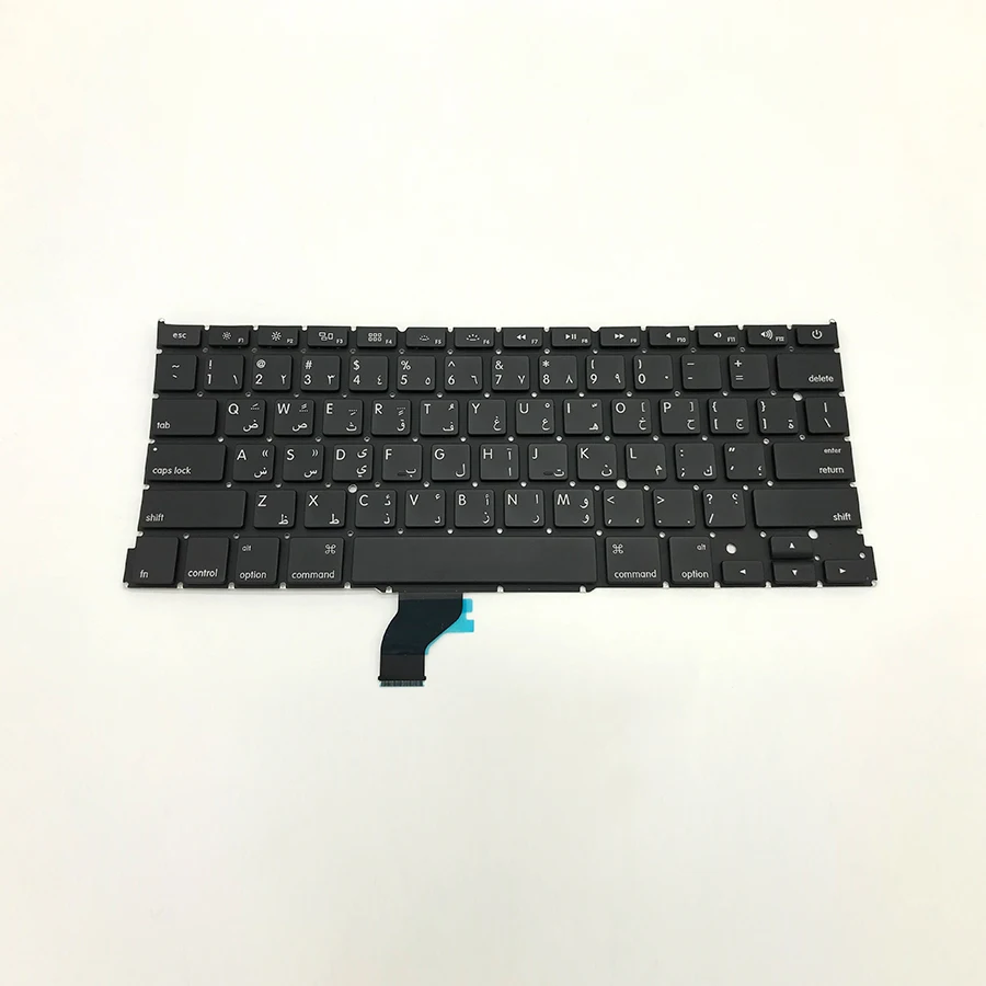 Новая Арабская арабская клавиатура с подсветкой для Macbook Pro retina 1" A1502 2013