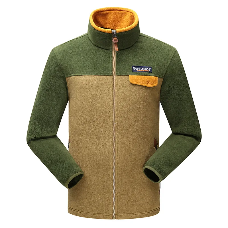 DZRZVD Brand Clothing Mens Trekking Breathable Hiking Thermal Fleece