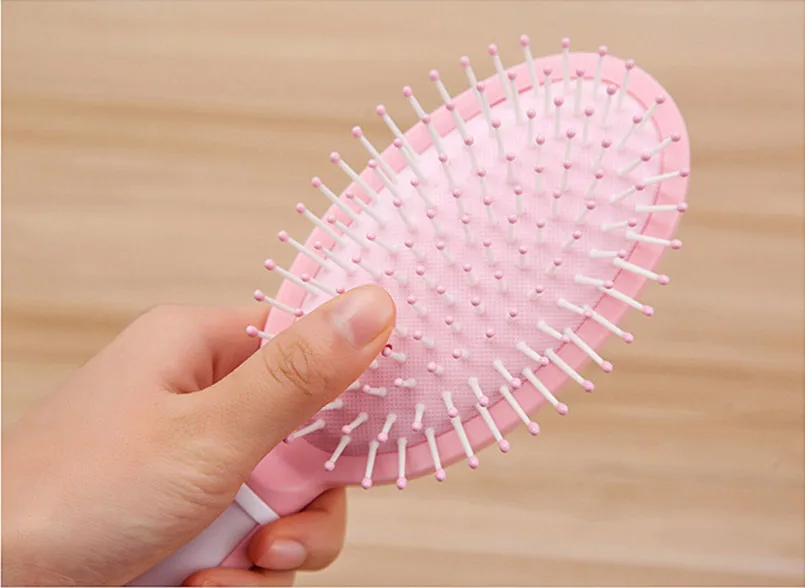 Pink Hair Comb 1-2