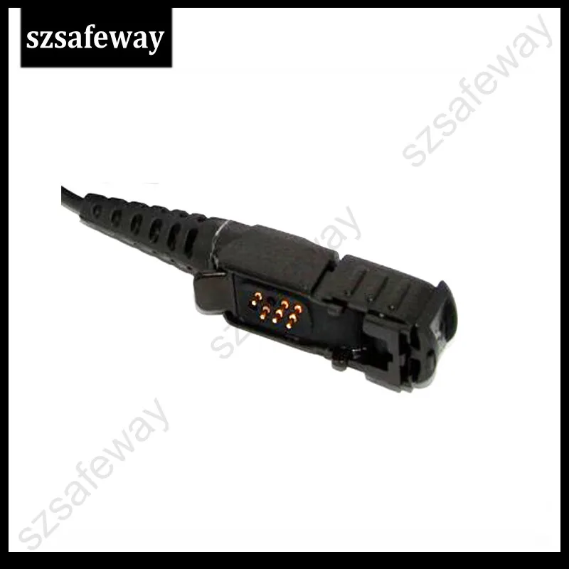 Two way radio earpiece covert acoustic tube earphone headset for Motorola walkie talkie XPR3300 XPR3500 XIR 4