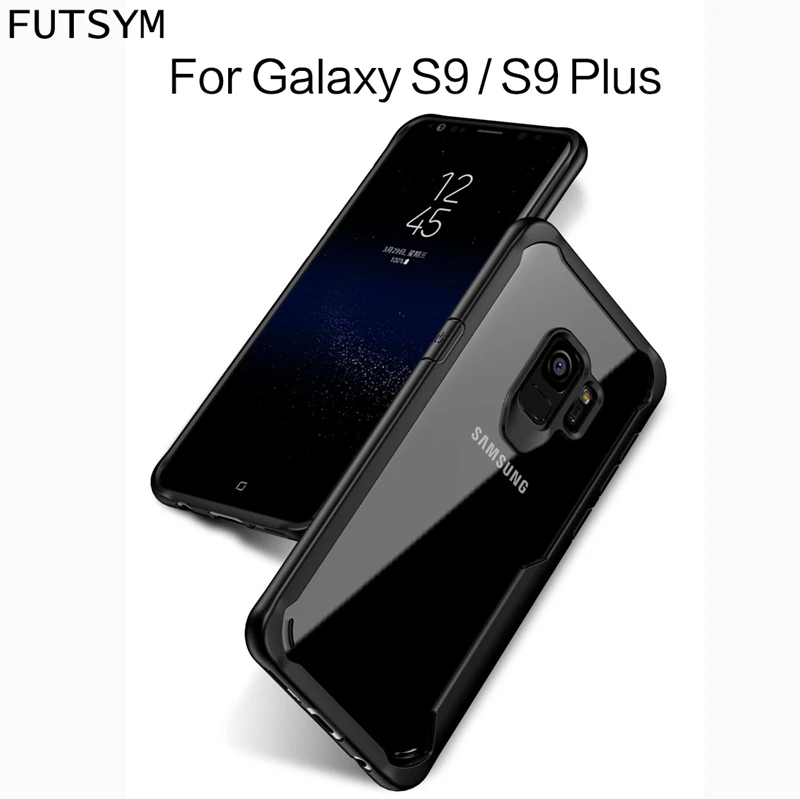 360 Degree Anti-knock Transparent Back Cover for Samsung Galaxy S9 S9 Plus Case Luxury Clear Ultra Thin for Samsung S9 Plus 6.2