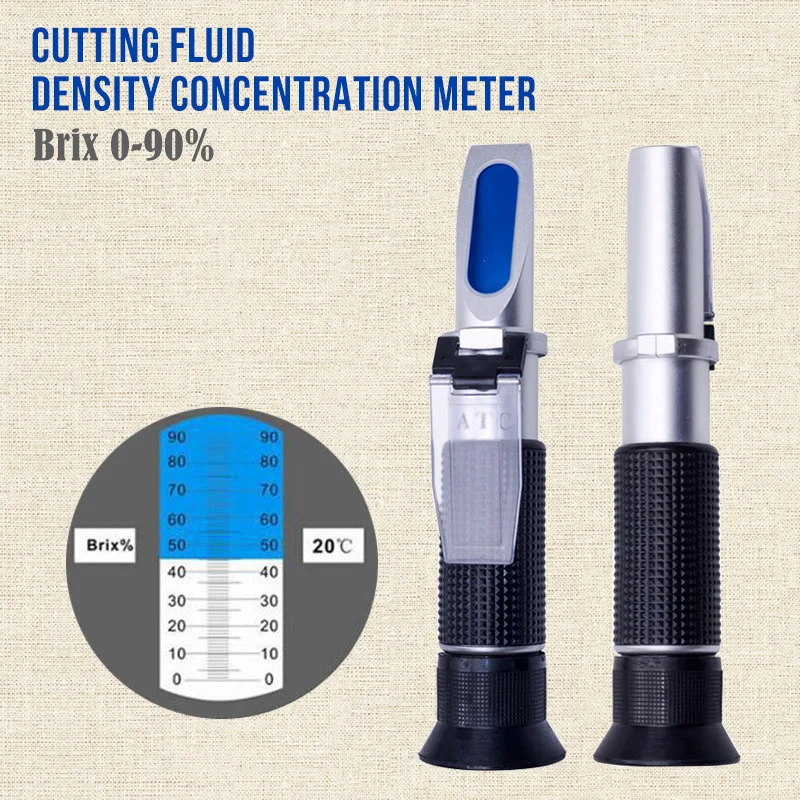 Refractometer Cutting fluid concentration meter 0 90 Refractometer