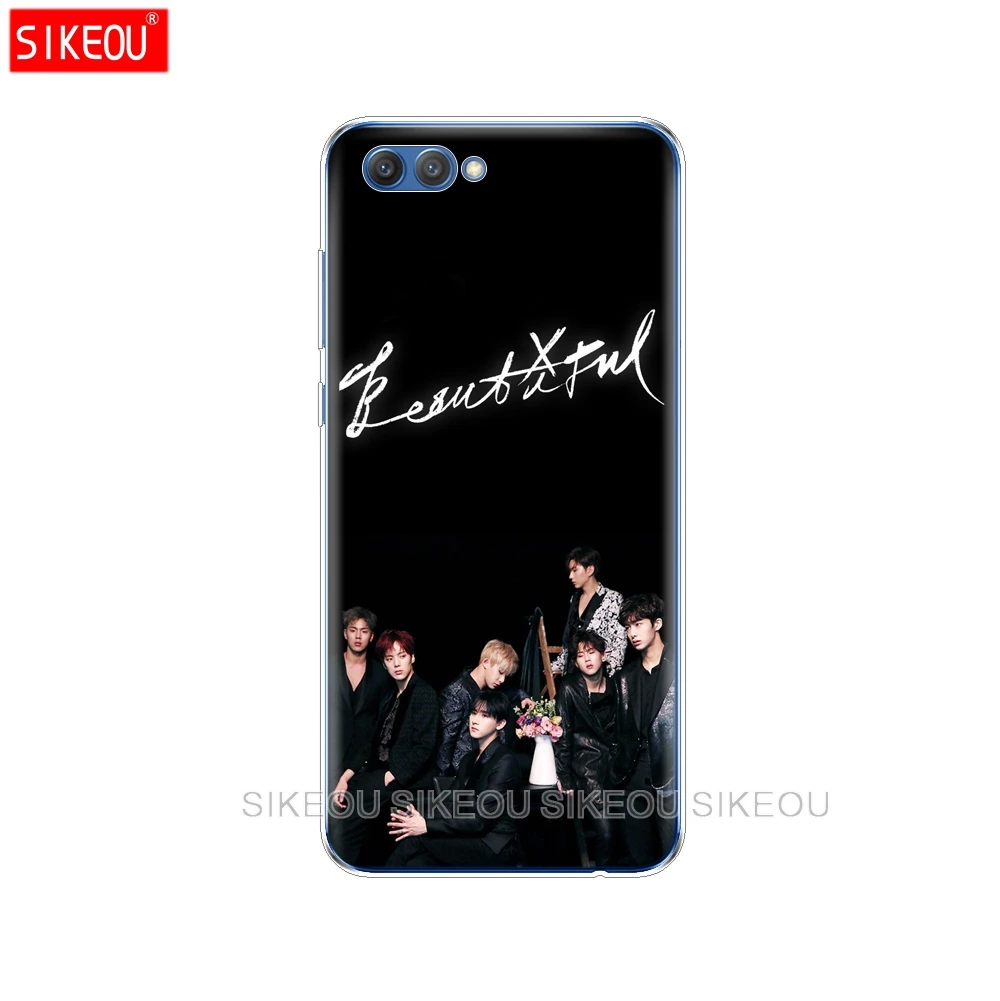 Силиконовый чехол для телефона Huawei Honor 10 V10 3c 4C 5c 5x 4A 6A 6C pro 6X 7X 6 7 8 9 LITE Monsta X KPOP Boy