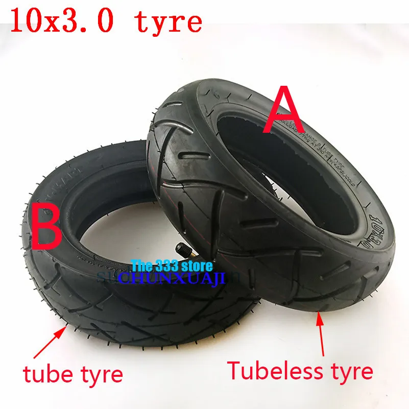 10x3,0 10x3,00 Электрический скейтборд колеса шины внутренняя внешняя шина 10*3,0 вакуумная шина для 10-дюймового балансировочного автомобиля электрический скутер