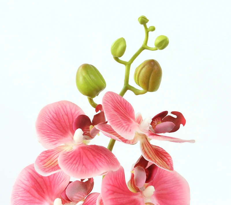JAROWN Simulation Orchid Artificial Real Touch Latex Butterfly Orchid Flowers Wedding Feast Decoration Flores Home Decor Fleur (15)