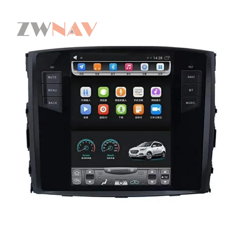 Flash Deal ZWNVA Tesla style Screen Android 8.1 Car GPS Navigation Radio No DVD Player For MITSUBISHI PAJERO V97 V93 Shogun Montero 2006 + 4 Flash Deal ZWNVA Tesla style Screen Android 8.1 Car GPS Navigation Radio No DVD Player For MITSUBISHI PAJERO V97 V93 Shogun Montero 2006 + 4