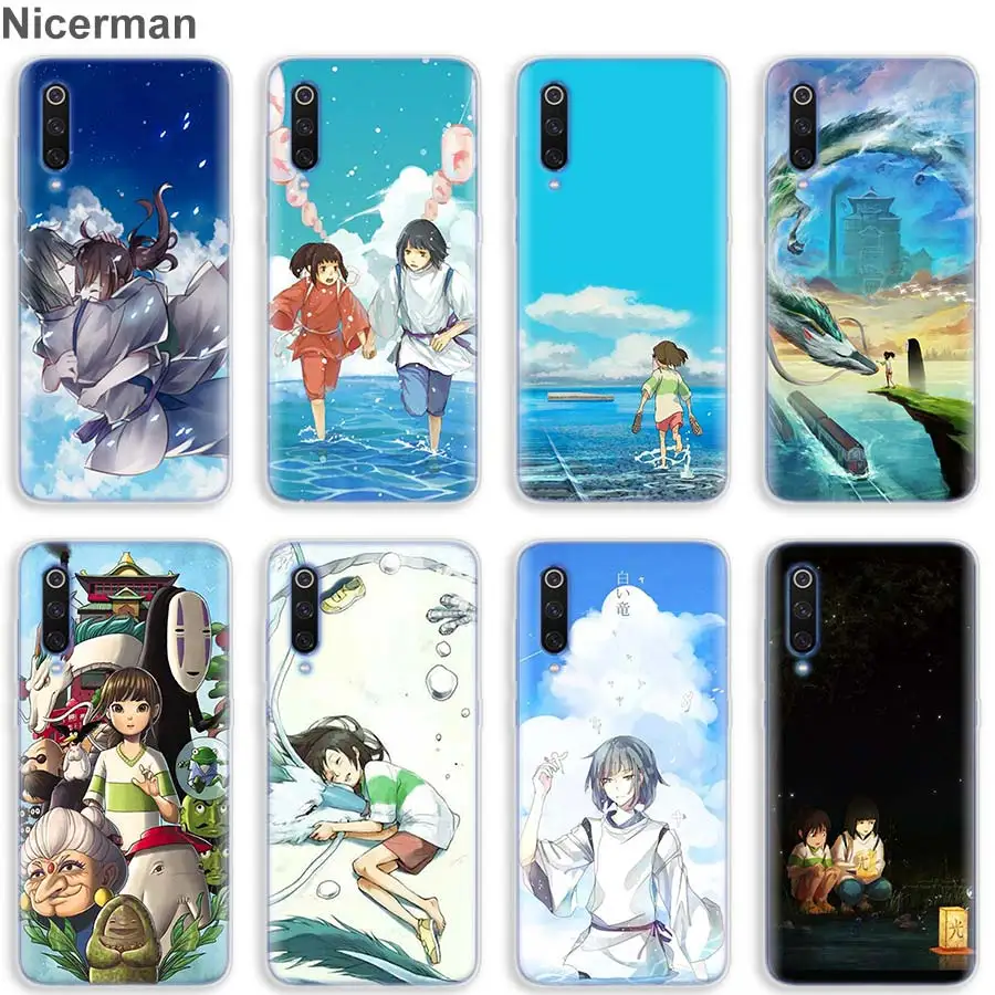 

Spirited Away Ghibli Miyazaki Anime Silicone soft Cases cover for Xiaomi Redmi 5 5A 6 6A Note 5 6 7 Pro Redmi S2 GO Mi 8 9