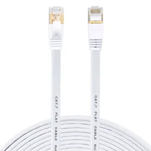 Câble Ethernet Cat7 câble Lan STP RJ 45 câble réseau rj45 cordon de raccordement/15m/20m/30m pour routeur câble Ethernet pour ordinateur portable