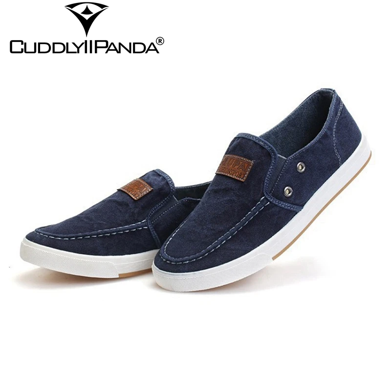 

2017 Summer Spring Men Loafers Canvas Espadrilles Slip on Jogging Shoes All-match Platform Flat Breathable Shoes