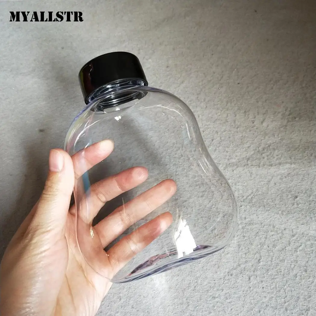 

Gourd Shape Portable Drinking Water Bottle for 390ml Travel Solid Camping Home, Sport, Outdoor, Office