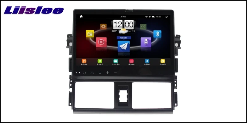 For Toyota Vios XP150  Yaris Sedan LiisLee Car Multimedia TV DVD GPS Audio Hi-Fi Radio Stereo Original Style Navigation NAVI  1