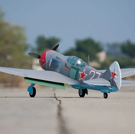 Freewing Flight Line LA-7 RC модель самолета пропеллер самолет PNP