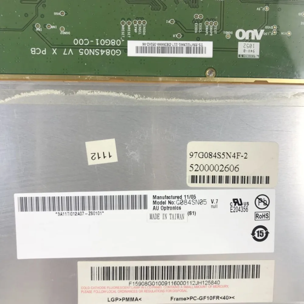 ONEOOO G084SN05V7 G084SN05 V7 8 4 дюймов 800*600 TFT ЖК дисплей|Дисплеи| |