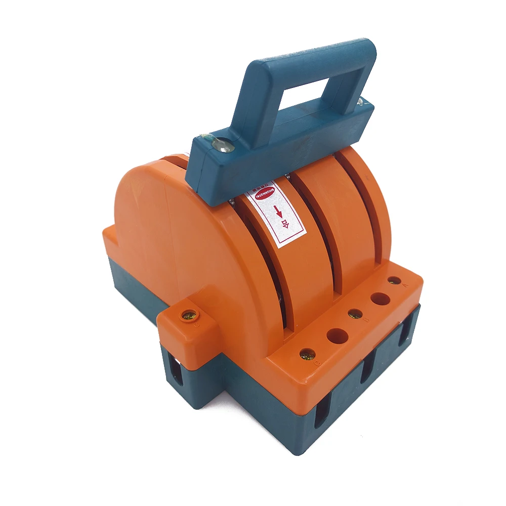 

Wholesale Heavy Duty 100A Three Poles Double Throw Knife Disconnect Switch Delivered Safety Knife Blade Switches