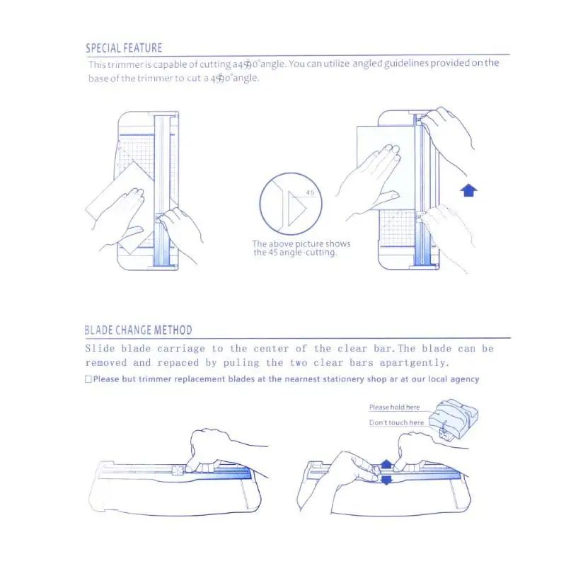 Портативный триммер для бумаги Пластик A4 точность машинки для резки бумаги для бумага для скапбукинга DIY Фото Коврик для резки инструменты