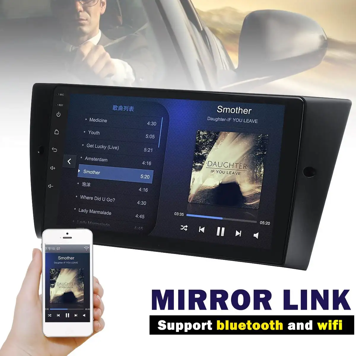 Excellent 9" 2DIN for Android6.0 Touch Screen Car DVD GPS Navigation MP5/FM WIFI Player Car bluetooth Stereo For BMW E90/E91/E92/E93 Radio 8 Excellent 9" 2DIN for Android6.0 Touch Screen Car DVD GPS Navigation MP5/FM WIFI Player Car bluetooth Stereo For BMW E90/E91/E92/E93 Radio 8