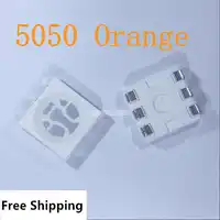 Led Lamp SMD Led Diode Orange 0.2W 3V 20mA 1000pcs smd 5050 super-bright-leds Free Shipping SMT Reel